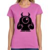Montangelo Women's Heavy Cotton 100% Cotton T Shirt Thumbnail
