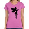 Montangelo Women's Heavy Cotton 100% Cotton T Shirt Thumbnail