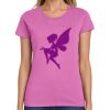 Montangelo Women's Heavy Cotton 100% Cotton T Shirt Thumbnail