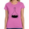 Montangelo Women's Heavy Cotton 100% Cotton T Shirt Thumbnail