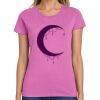 Montangelo Women's Heavy Cotton 100% Cotton T Shirt Thumbnail