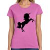 Montangelo Women's Heavy Cotton 100% Cotton T Shirt Thumbnail