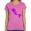Montangelo Women's Heavy Cotton 100% Cotton T Shirt Thumbnail