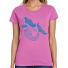 Montangelo Women's Heavy Cotton 100% Cotton T Shirt Thumbnail