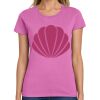 Montangelo Women's Heavy Cotton 100% Cotton T Shirt Thumbnail