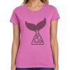 Montangelo Women's Heavy Cotton 100% Cotton T Shirt Thumbnail