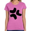 Montangelo Women's Heavy Cotton 100% Cotton T Shirt Thumbnail