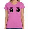 Montangelo Women's Heavy Cotton 100% Cotton T Shirt Thumbnail