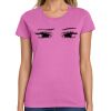 Montangelo Women's Heavy Cotton 100% Cotton T Shirt Thumbnail