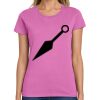Montangelo Women's Heavy Cotton 100% Cotton T Shirt Thumbnail