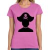 Montangelo Women's Heavy Cotton 100% Cotton T Shirt Thumbnail