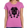Montangelo Women's Heavy Cotton 100% Cotton T Shirt Thumbnail