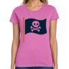 Montangelo Women's Heavy Cotton 100% Cotton T Shirt Thumbnail