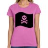 Montangelo Women's Heavy Cotton 100% Cotton T Shirt Thumbnail