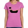 Montangelo Women's Heavy Cotton 100% Cotton T Shirt Thumbnail