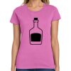 Montangelo Women's Heavy Cotton 100% Cotton T Shirt Thumbnail