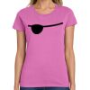 Montangelo Women's Heavy Cotton 100% Cotton T Shirt Thumbnail
