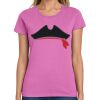 Montangelo Women's Heavy Cotton 100% Cotton T Shirt Thumbnail