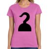 Montangelo Women's Heavy Cotton 100% Cotton T Shirt Thumbnail