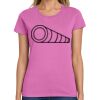 Montangelo Women's Heavy Cotton 100% Cotton T Shirt Thumbnail