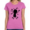Montangelo Women's Heavy Cotton 100% Cotton T Shirt Thumbnail