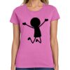 Montangelo Women's Heavy Cotton 100% Cotton T Shirt Thumbnail