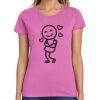 Montangelo Women's Heavy Cotton 100% Cotton T Shirt Thumbnail