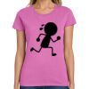 Montangelo Women's Heavy Cotton 100% Cotton T Shirt Thumbnail