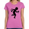 Montangelo Women's Heavy Cotton 100% Cotton T Shirt Thumbnail