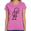 Montangelo Women's Heavy Cotton 100% Cotton T Shirt Thumbnail