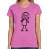 Montangelo Women's Heavy Cotton 100% Cotton T Shirt Thumbnail