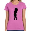 Montangelo Women's Heavy Cotton 100% Cotton T Shirt Thumbnail