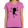 Montangelo Women's Heavy Cotton 100% Cotton T Shirt Thumbnail