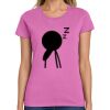 Montangelo Women's Heavy Cotton 100% Cotton T Shirt Thumbnail