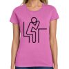 Montangelo Women's Heavy Cotton 100% Cotton T Shirt Thumbnail
