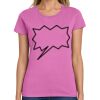Montangelo Women's Heavy Cotton 100% Cotton T Shirt Thumbnail