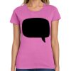Montangelo Women's Heavy Cotton 100% Cotton T Shirt Thumbnail