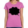 Montangelo Women's Heavy Cotton 100% Cotton T Shirt Thumbnail