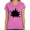 Montangelo Women's Heavy Cotton 100% Cotton T Shirt Thumbnail