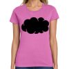 Montangelo Women's Heavy Cotton 100% Cotton T Shirt Thumbnail