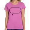 Montangelo Women's Heavy Cotton 100% Cotton T Shirt Thumbnail