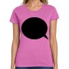 Montangelo Women's Heavy Cotton 100% Cotton T Shirt Thumbnail