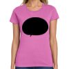 Montangelo Women's Heavy Cotton 100% Cotton T Shirt Thumbnail