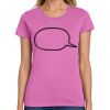 Montangelo Women's Heavy Cotton 100% Cotton T Shirt Thumbnail