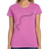 Montangelo Women's Heavy Cotton 100% Cotton T Shirt Thumbnail