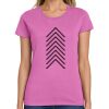 Montangelo Women's Heavy Cotton 100% Cotton T Shirt Thumbnail