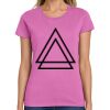Montangelo Women's Heavy Cotton 100% Cotton T Shirt Thumbnail