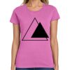 Montangelo Women's Heavy Cotton 100% Cotton T Shirt Thumbnail
