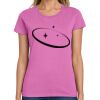 Montangelo Women's Heavy Cotton 100% Cotton T Shirt Thumbnail