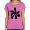 Montangelo Women's Heavy Cotton 100% Cotton T Shirt Thumbnail